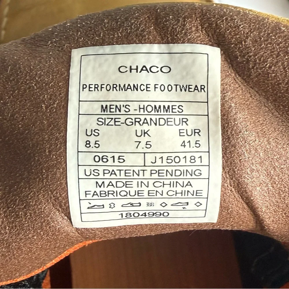 Chaco Mens Size 8.5 Brio Moc Ankle Brown Leather Lace Up Boots Shoes J150181